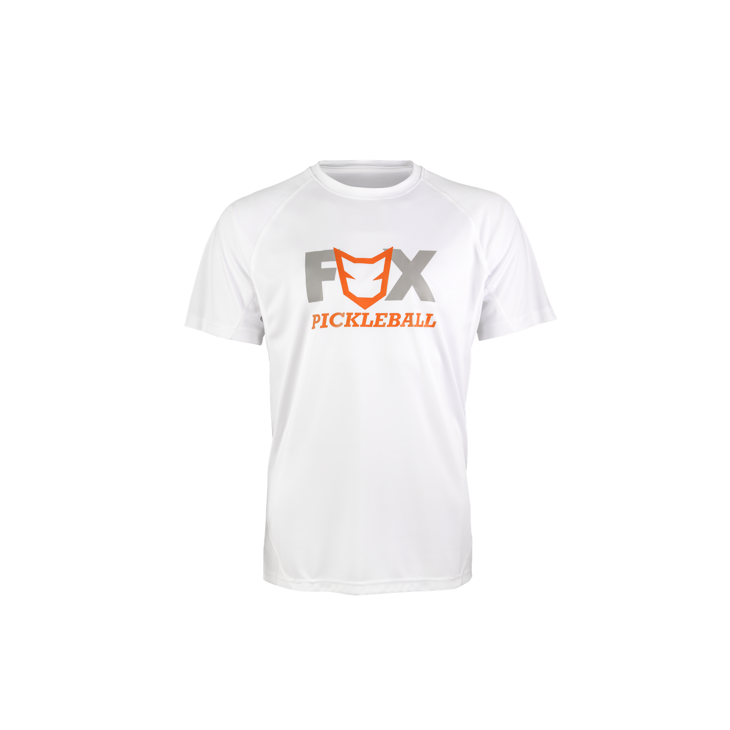 Fox Pickleball White Back Orange Logo Fox Pickleball White Back Orange Logo