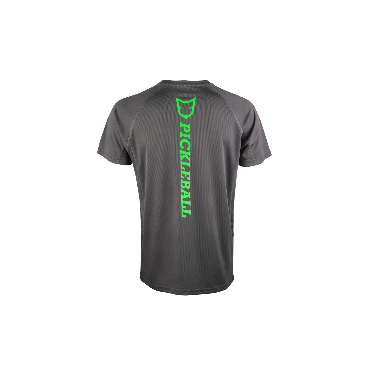 Fox Pickleball Grey Back Green Logo