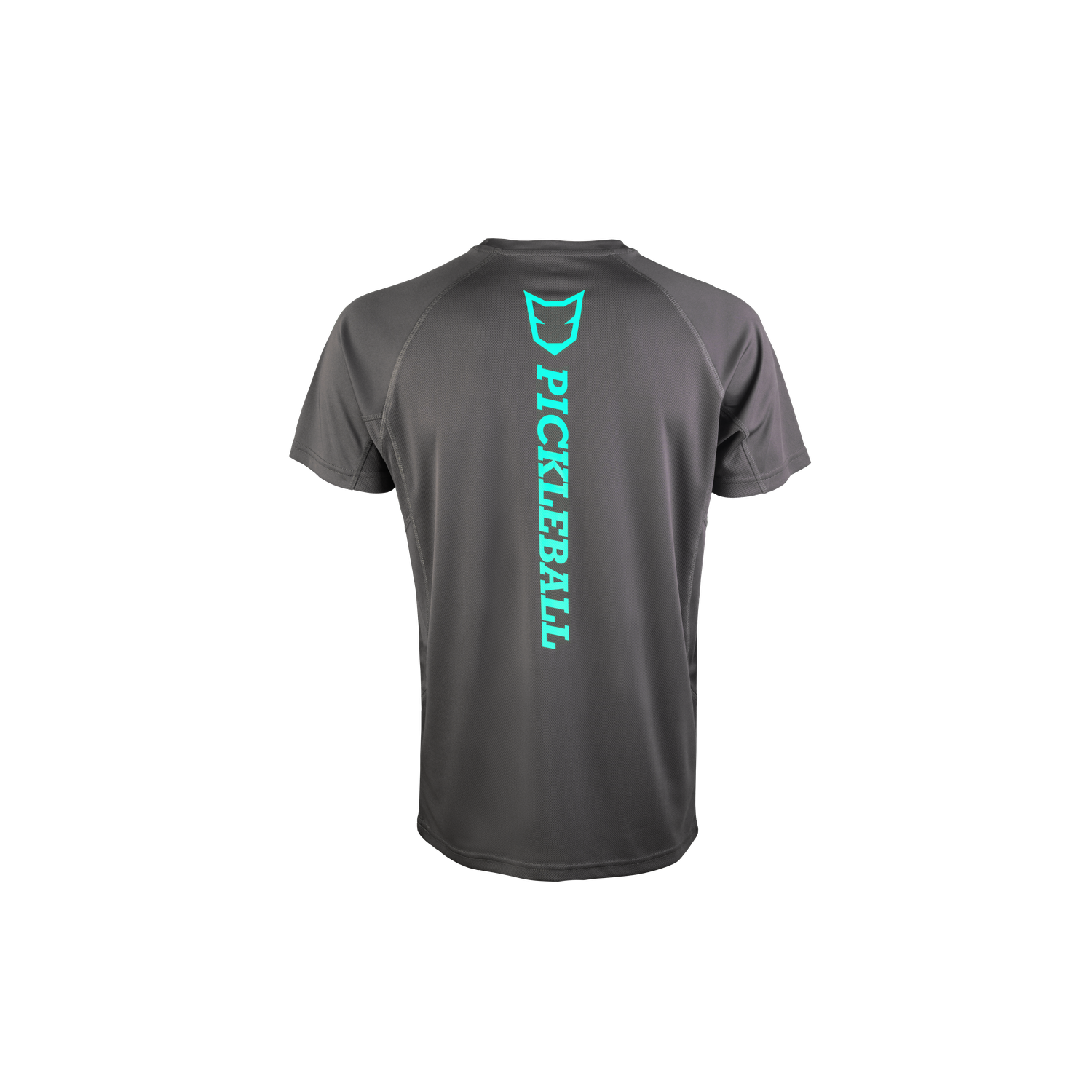 Fox Pickleball Grey Back Teal Logo